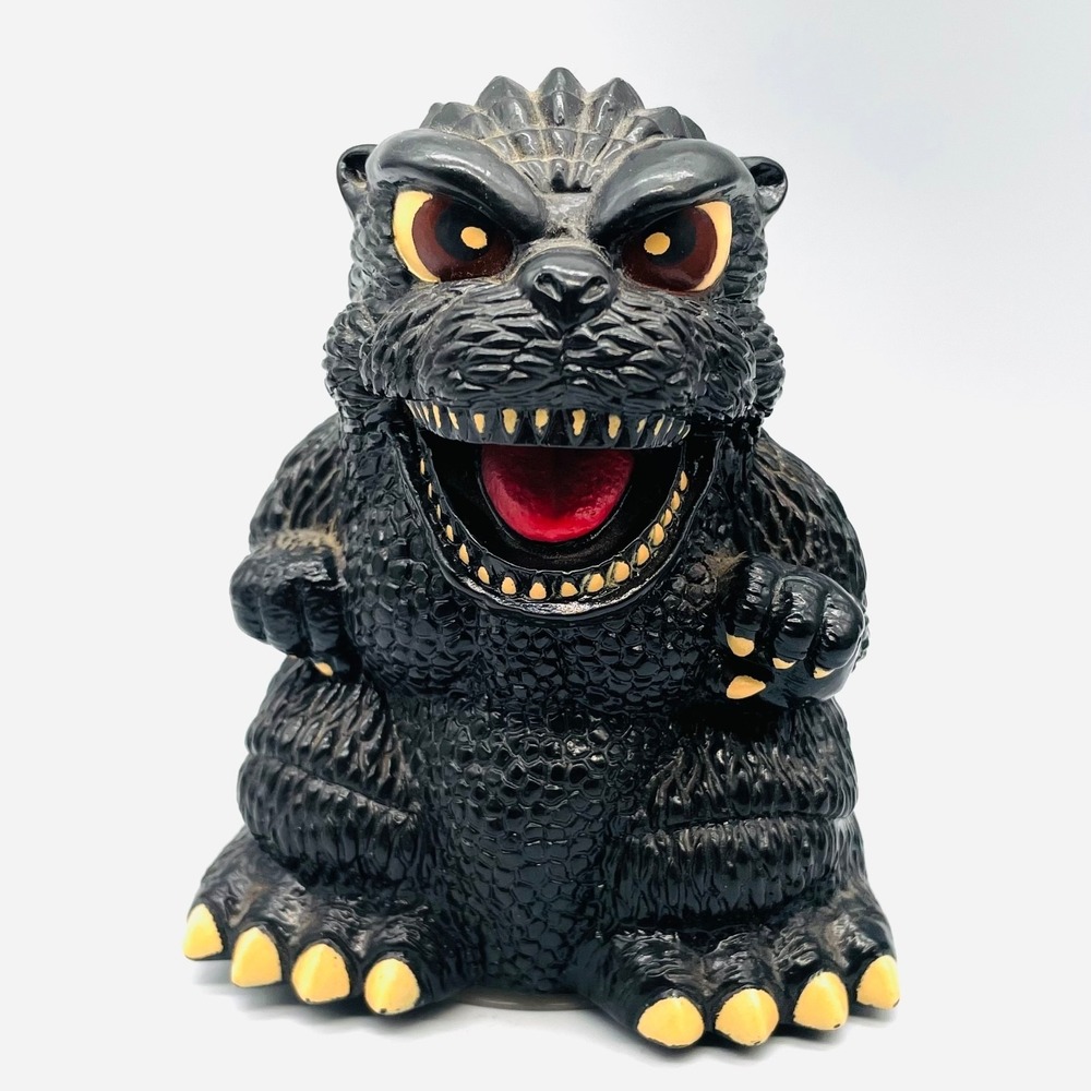 1990's Godzilla Bank Toho Yutaka Japan 4.75"